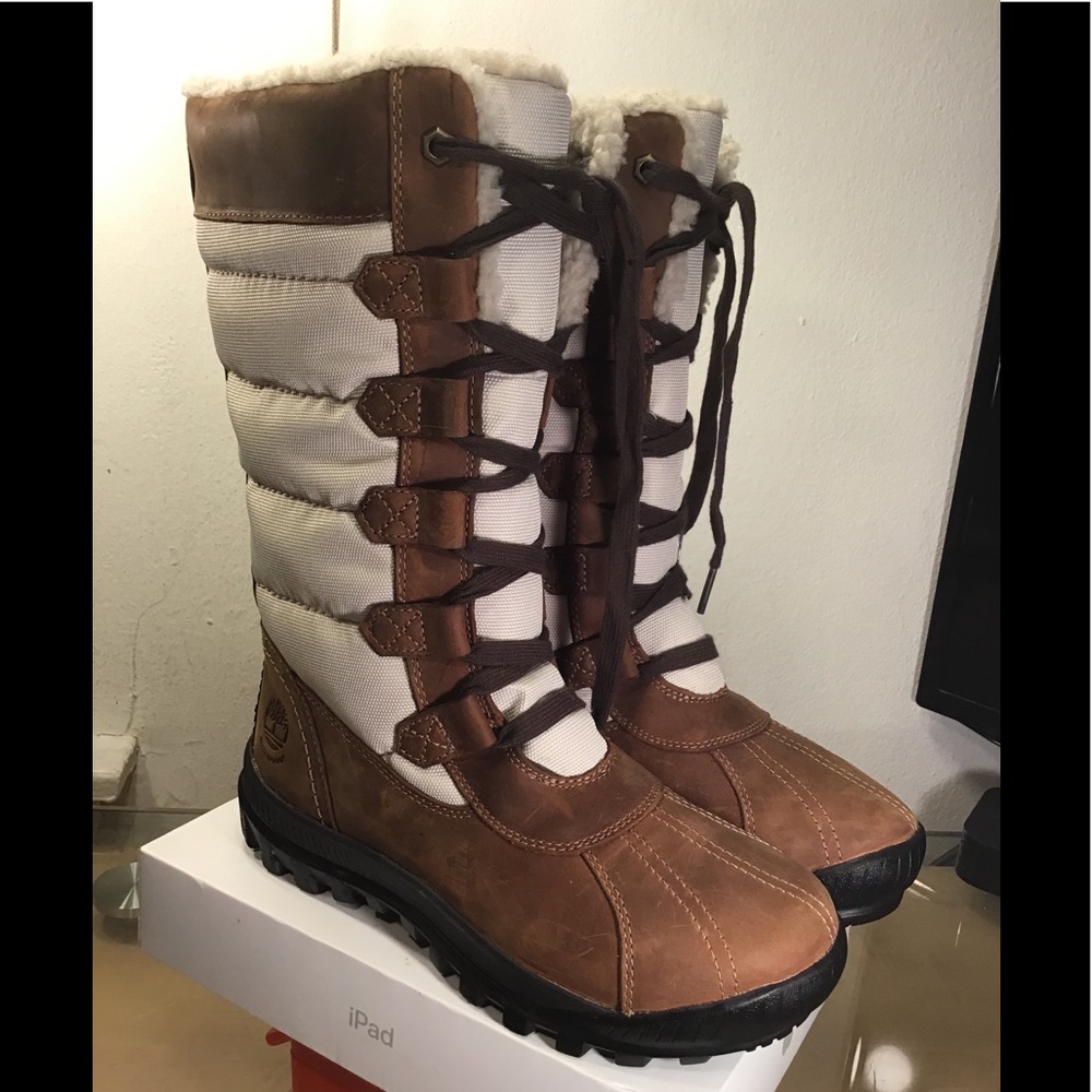 Timberland Women's Mt. Hayes Tall Winter Boots.